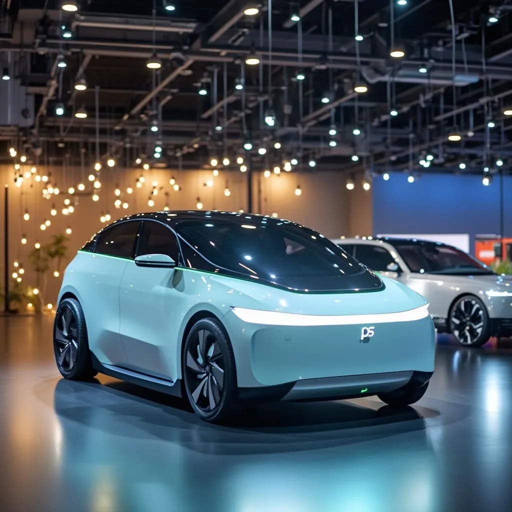 Présentation de véhicules électriques